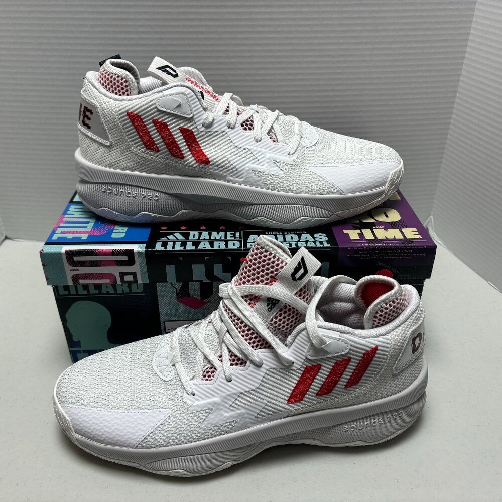 NWT! Adidas Dame 8 Dame Time - Men's Size 11.5 - Original Box  - 1998